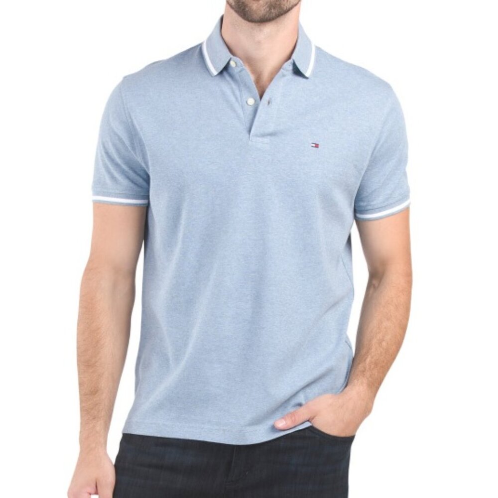TOMMY HILFIGER  Mens Short Sleeve Polo